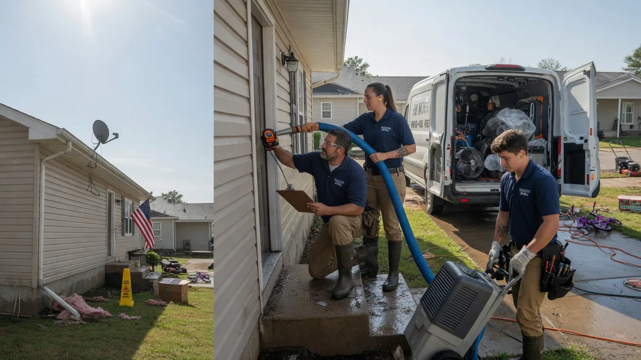 Ceiling Water Damage Restoration in Talmage, NE near me