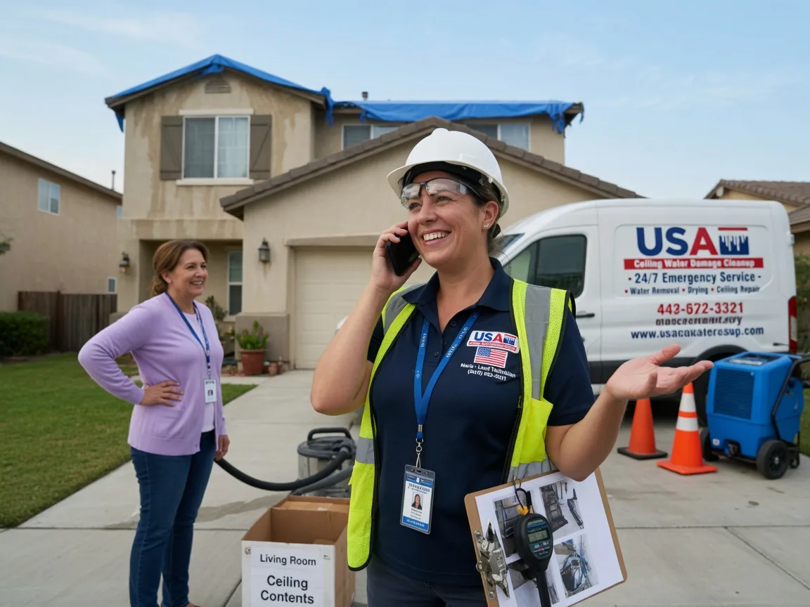 Ceiling Water Damage Restoration Talmage, NE FAQs